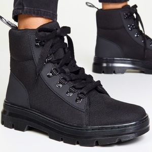 Doc Martens Combs Black Combat Boot size Women’s 9